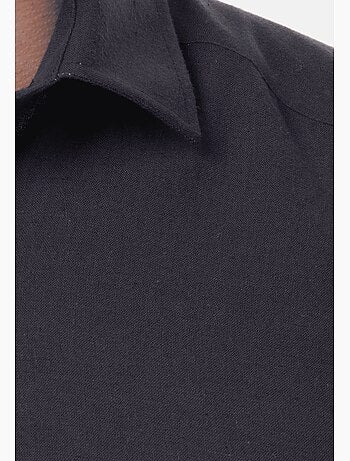 Camicia in cotone e lino