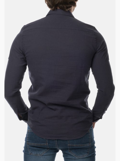 Camicia in cotone e lino - Kiabi