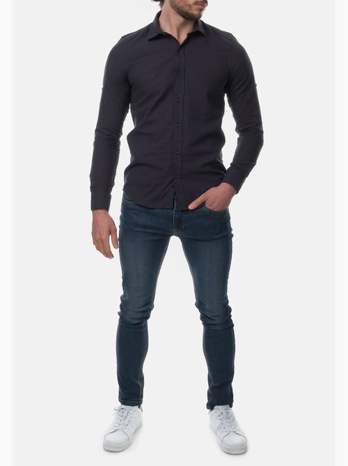 Camicia in cotone e lino - Kiabi