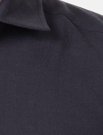 Camicia in cotone e lino