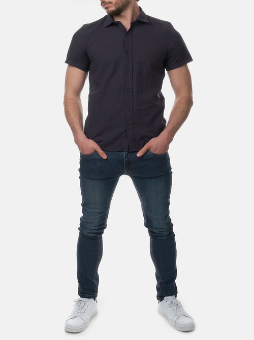 Camicia in cotone e lino - Kiabi