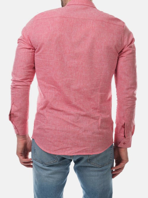 Camicia in cotone e lino - Kiabi