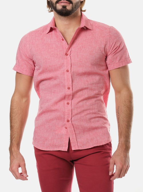 Camicia in cotone e lino - Kiabi