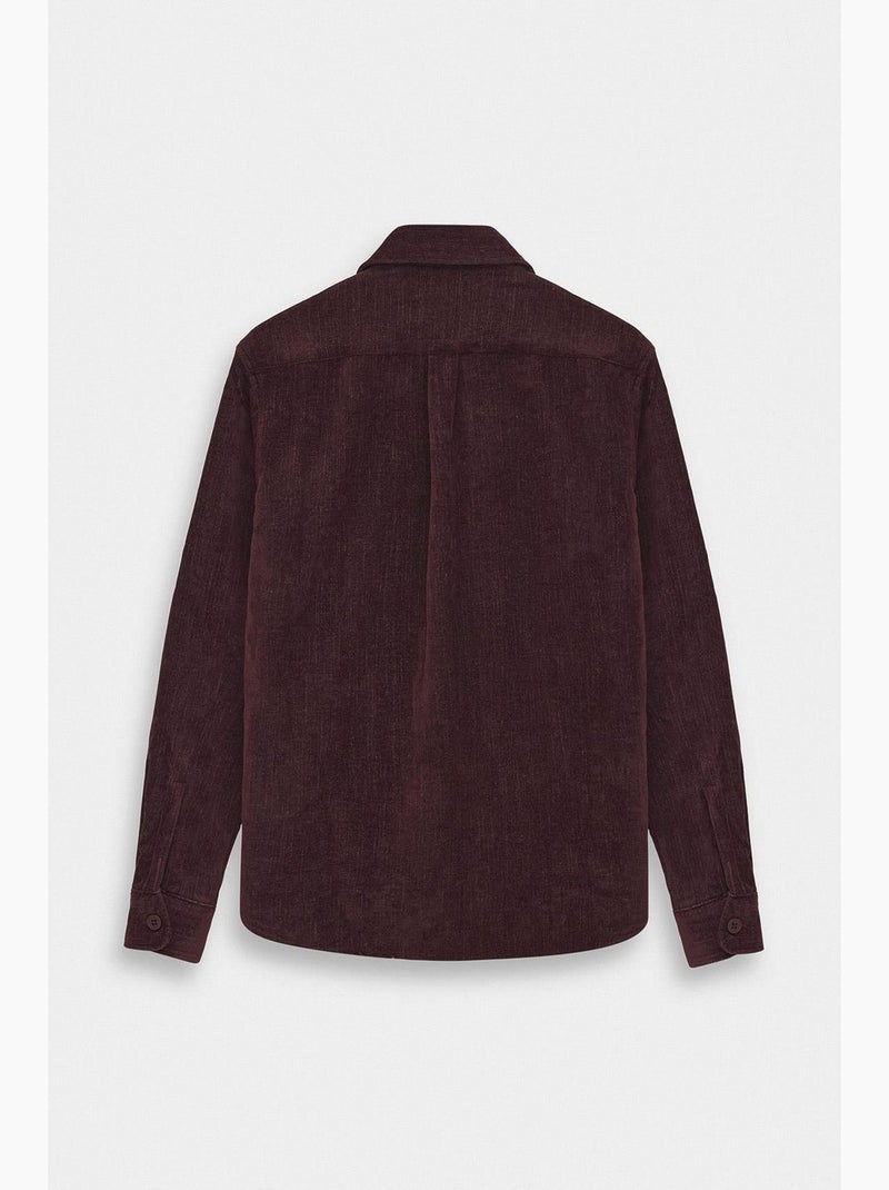 Camicia in cotone giesto Rosso bordeaux - Kiabi