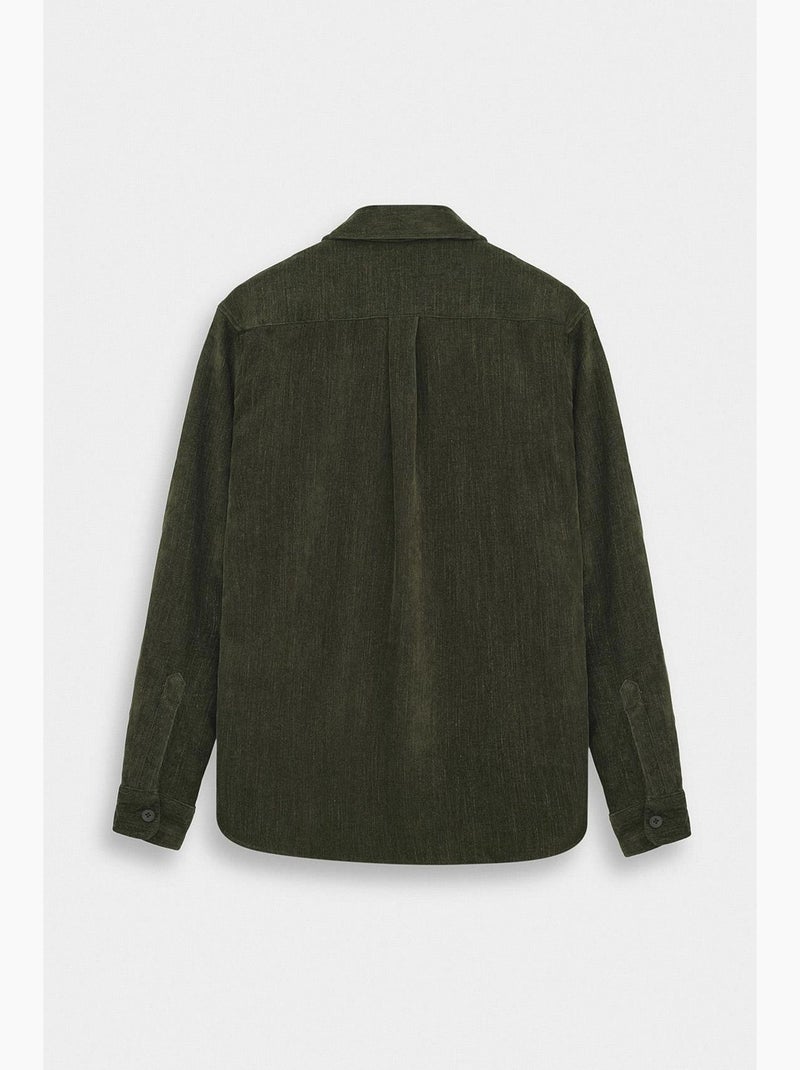 Camicia in cotone giesto Verde scuro - Kiabi
