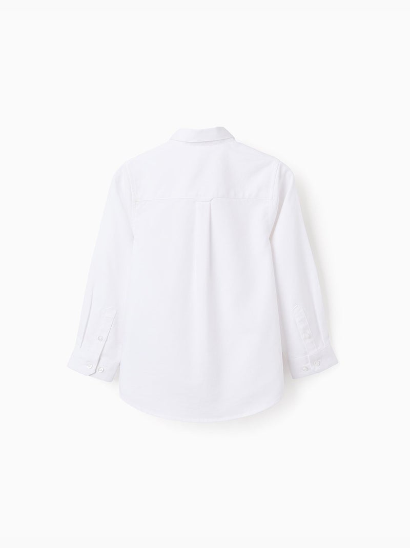 Camicia in cotone oxford Bianco - Kiabi