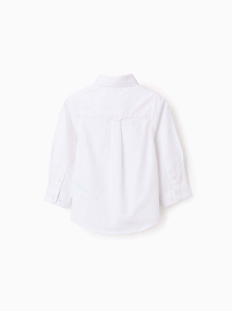 Camicia in cotone oxford Bianco - Kiabi