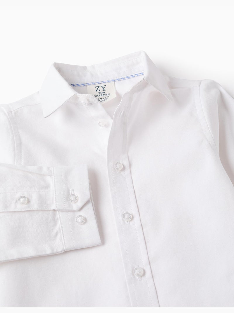 Camicia in cotone oxford Bianco - Kiabi