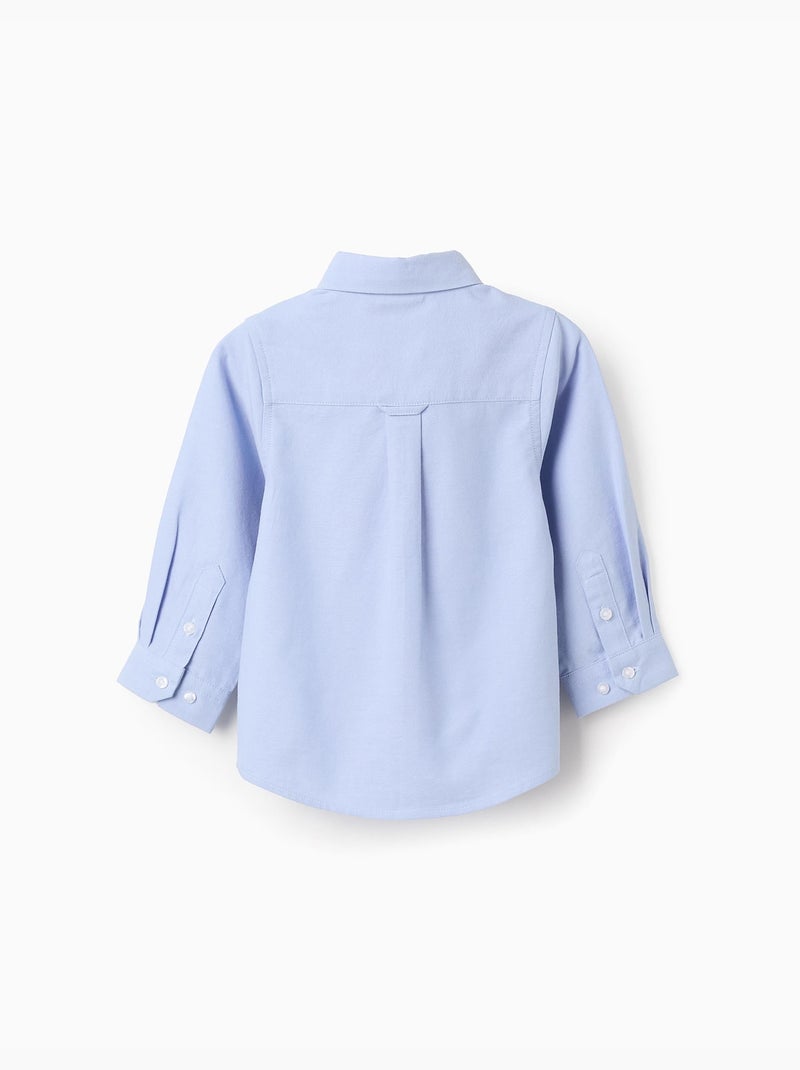 Camicia in cotone oxford Blu chiaro - Kiabi