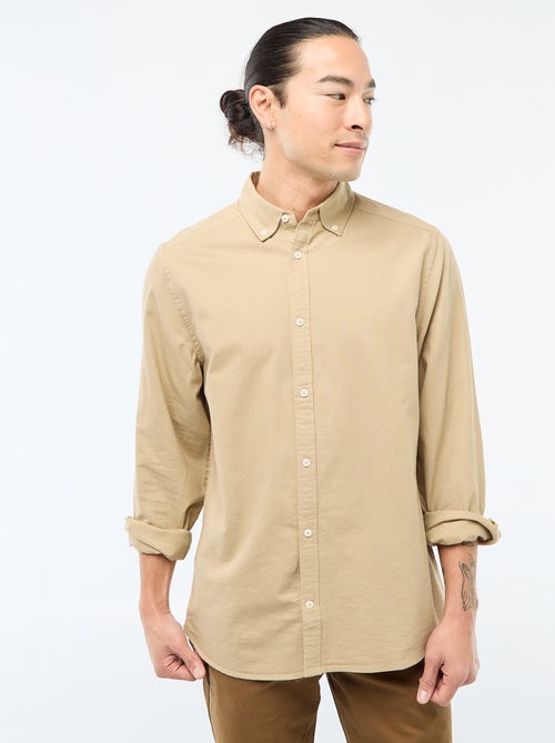 Camicia in cotone oxford regular fit - Kiabi