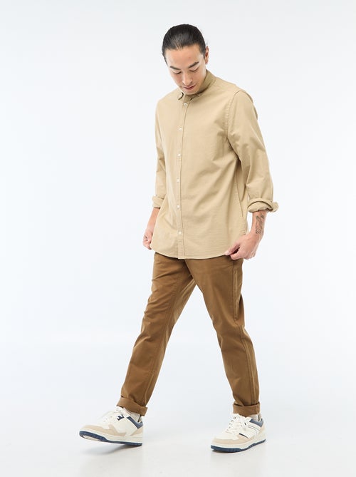 Camicia in cotone oxford regular fit - Kiabi