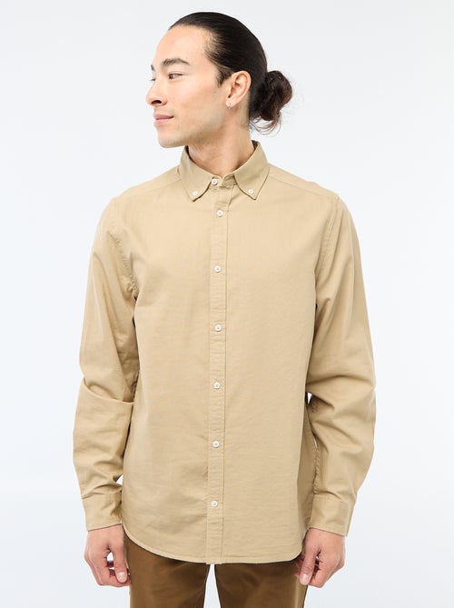 Camicia in cotone oxford regular fit - Kiabi