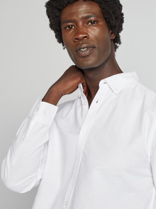 Camicia in cotone oxford regular fit - Kiabi