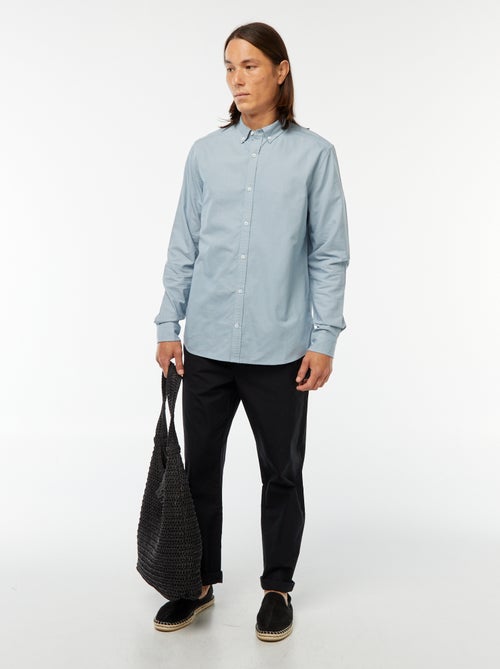 Camicia in cotone oxford regular fit - Kiabi