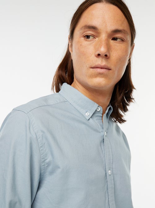 Camicia in cotone oxford regular fit - Kiabi