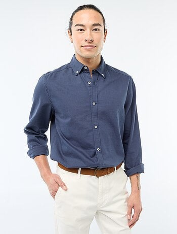 Camicia in cotone oxford regular fit