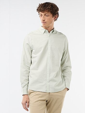 Camicia in cotone oxford regular fit