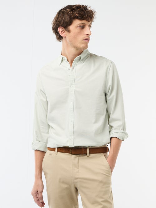 Camicia in cotone oxford regular fit - Kiabi