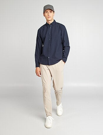 Camicia in cotone oxford regular fit
