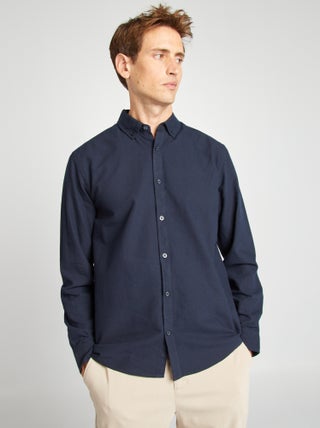 Camicia in cotone oxford regular fit