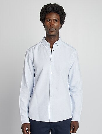 Camicia in cotone oxford regular fit