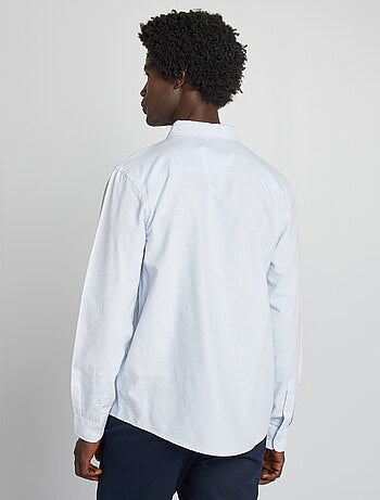 Camicia in cotone oxford regular fit