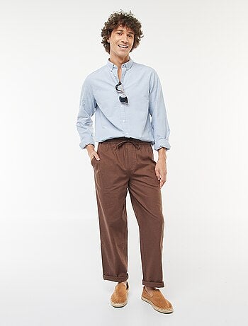 Camicia in cotone oxford regular fit