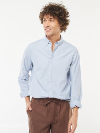 Camicia in cotone oxford regular fit