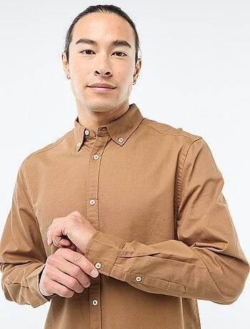 Camicia in cotone oxford regular fit