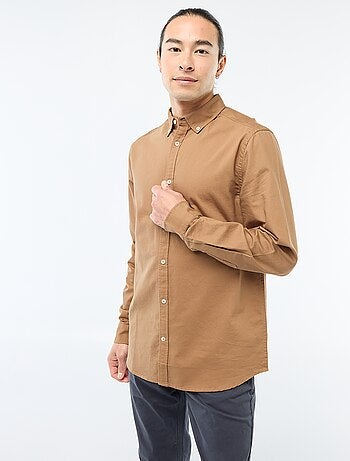 Camicia in cotone oxford regular fit