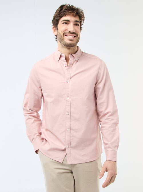 Camicia in cotone oxford regular fit - Kiabi