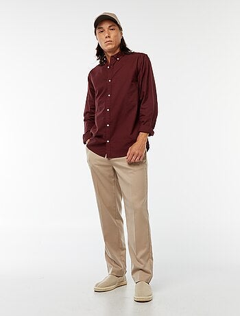 Camicia in cotone oxford regular fit