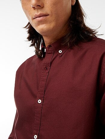 Camicia in cotone oxford regular fit