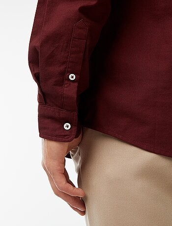 Camicia in cotone oxford regular fit