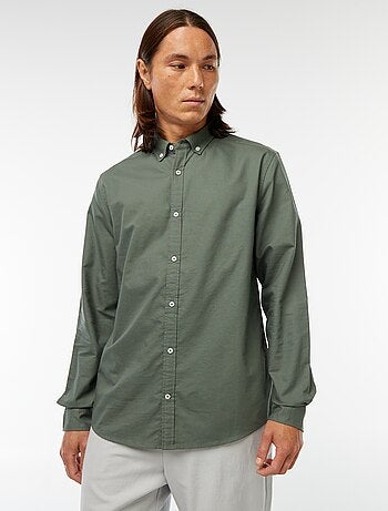 Camicia in cotone oxford regular fit