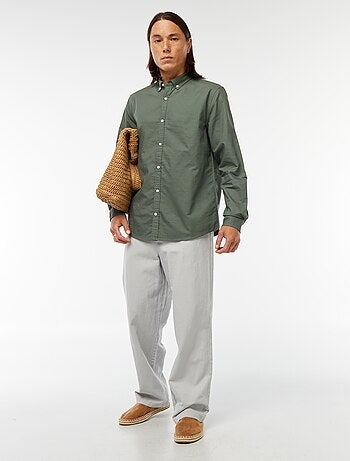 Camicia in cotone oxford regular fit