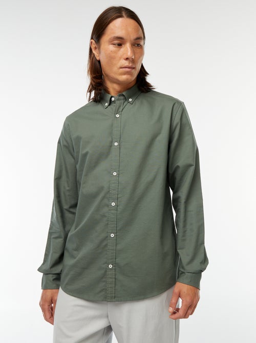 Camicia in cotone oxford regular fit - Kiabi