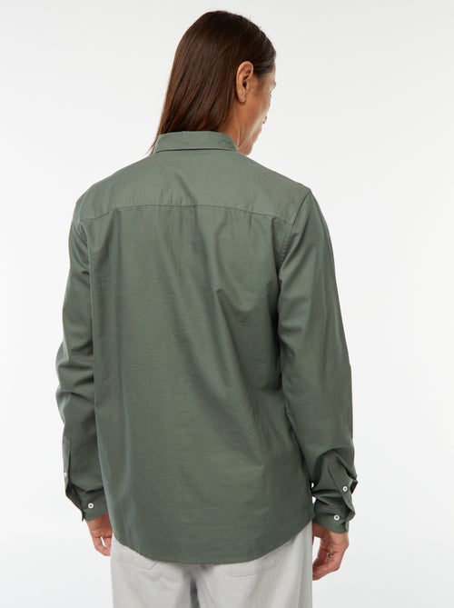 Camicia in cotone oxford regular fit - Kiabi