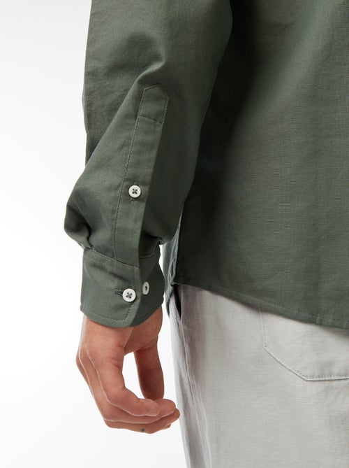 Camicia in cotone oxford regular fit - Kiabi