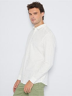 Camicia in cotone screziato +190 cm - Kiabi