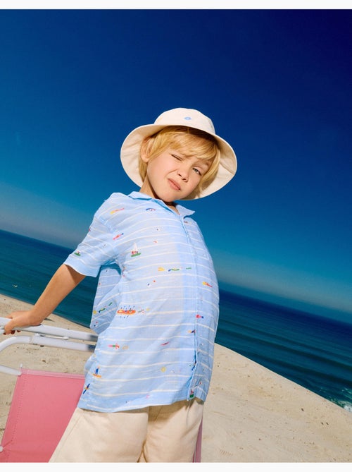 Camicia in cotone stampato Carolina Celas x Zippy - Kiabi