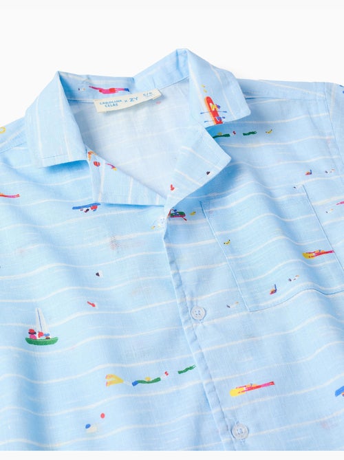Camicia in cotone stampato Carolina Celas x Zippy - Kiabi
