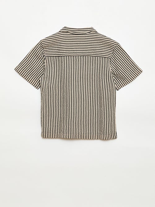 Camicia in crêpe a maniche corte - Kiabi