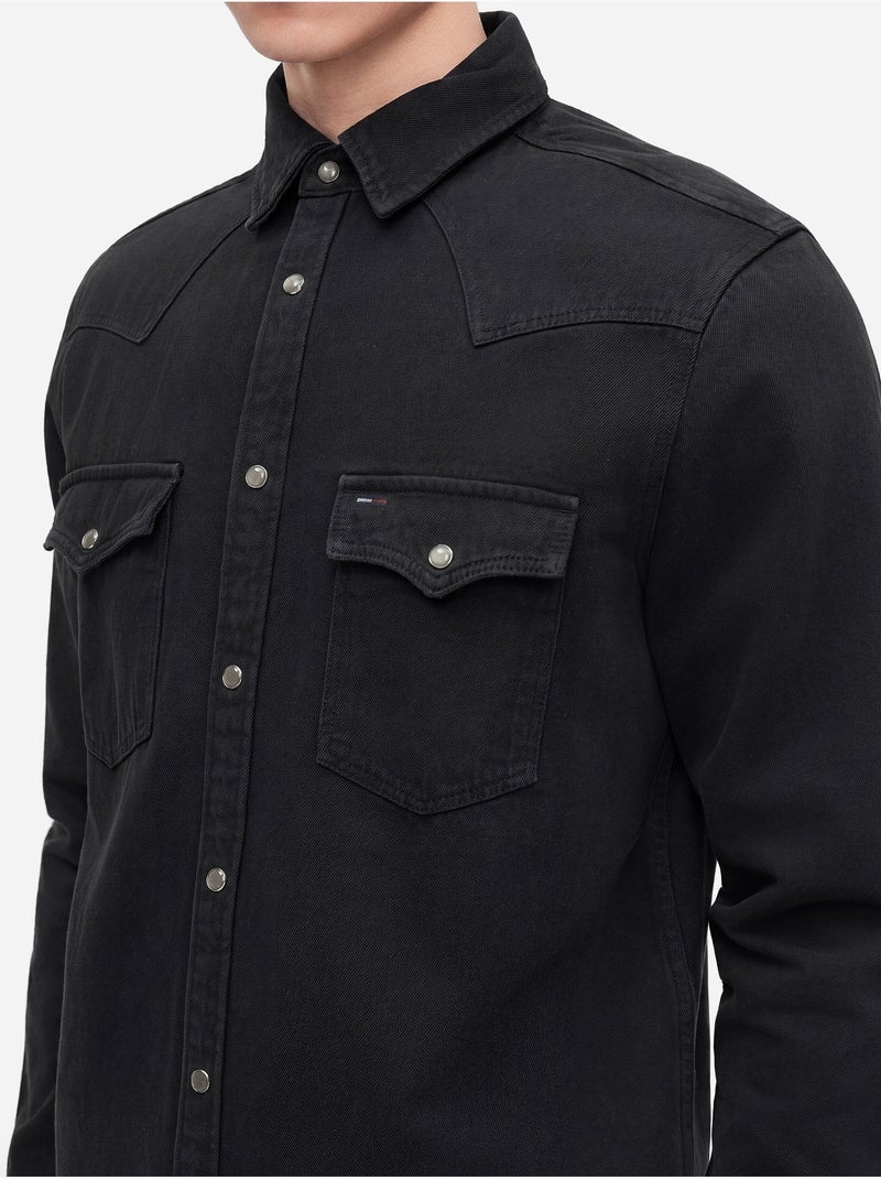 Camicia in denim - tommy jeans Nero - Kiabi