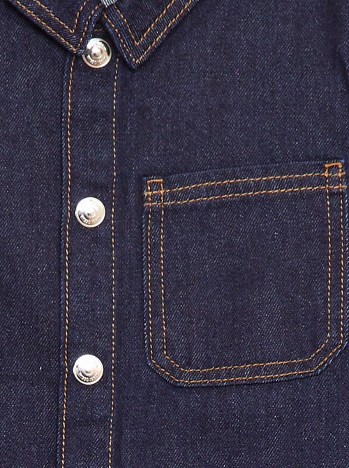 Camicia in denim a maniche corte - Kiabi