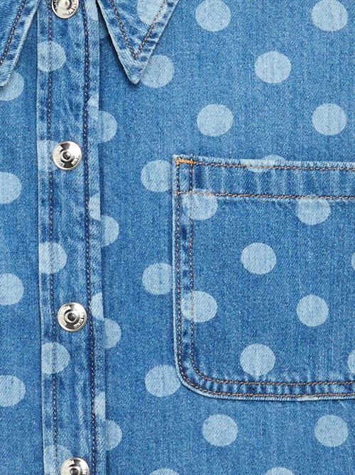 Camicia in denim a pois - Kiabi Camicia in denim a pois - Kiabi