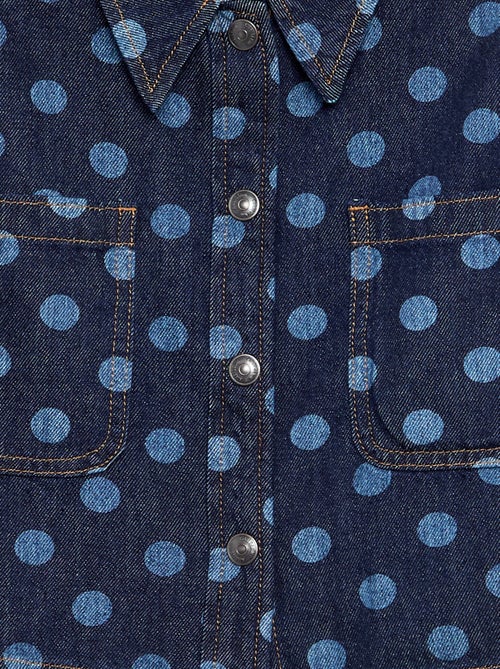 Camicia in denim a pois - Kiabi