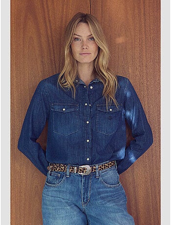 Camicia in denim barbo