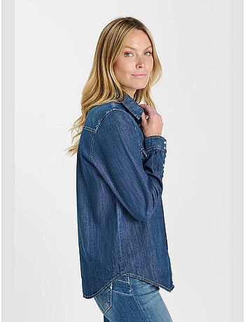 Camicia in denim barbo