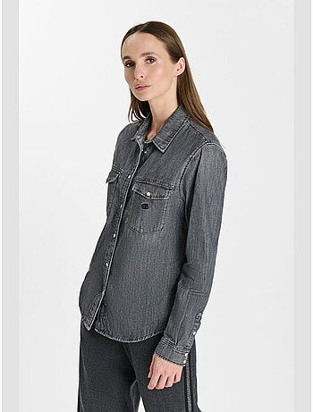 Camicia in denim barbo